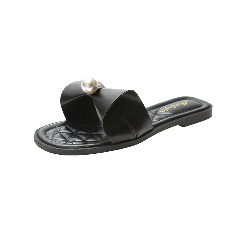 

2021 New Summer Ladies Sandals Elegant All-match Casual Slippers Wear Thick-soled Fashion Slope Heel Roman Shoes