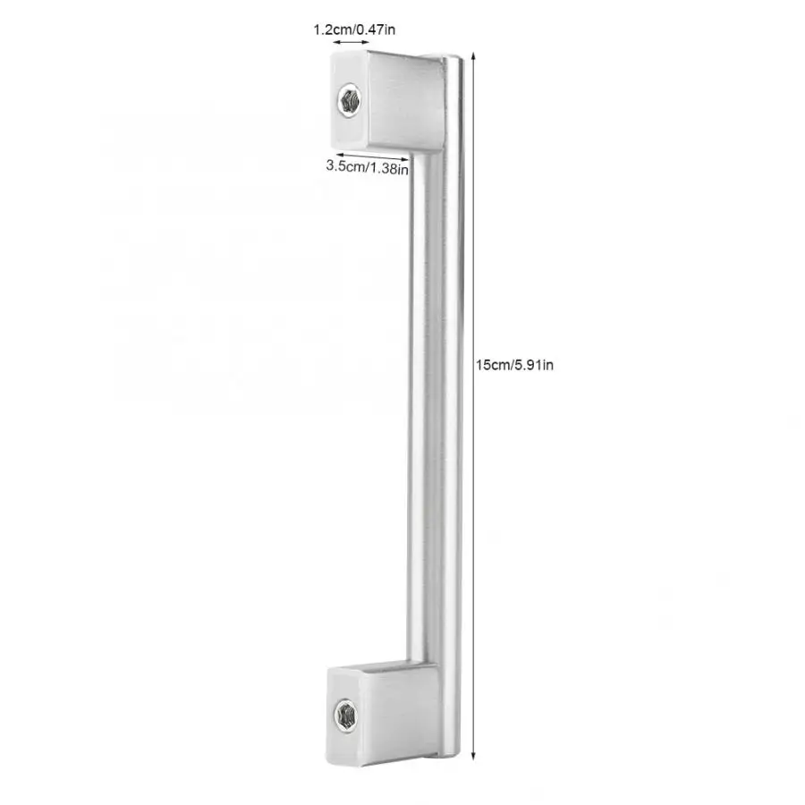 20 шт./компл. 12 мм ручка матовый дома Кухня дверей кухонного шкафа ящика ручки