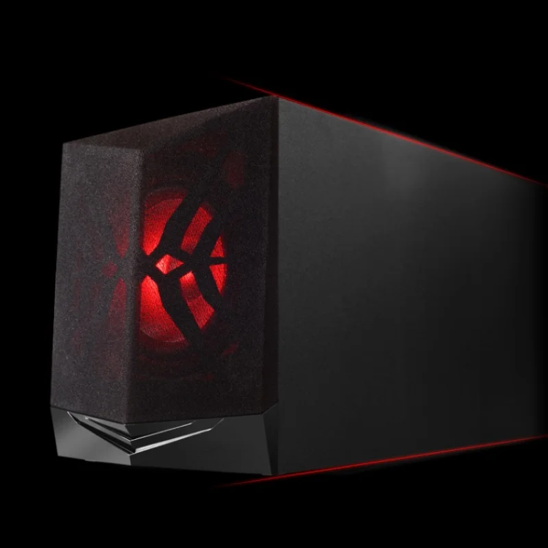 

X2 E-Sports Games Speaker Bluetooth Audio 2.1 Computer Extra Bass Colorful Light Effect