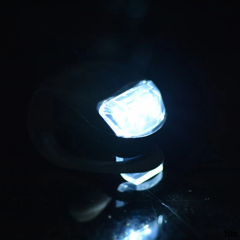 Большая распродажа минисветильник фонарь силиконовый велосипедный переднее и