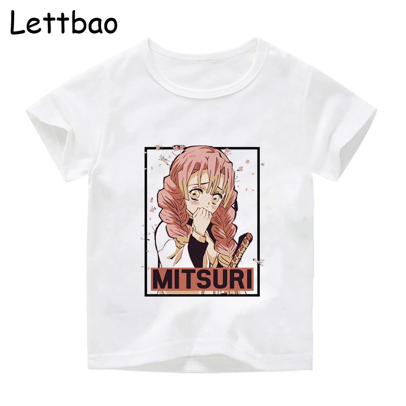 

Kimetsu No Yaiba Demon Slayer Streetwear New Fashion Kid Aesthetic Tumblr Kids Tshirt Short Sleeve Tee T Shirt Children's
