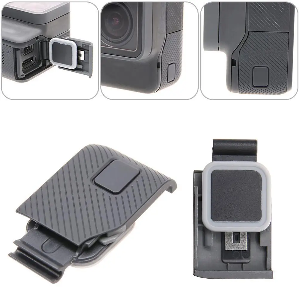 Запасная Боковая дверь USB C Mini Port боковая крышка ремонт подходит для Hero HERO5 часть 5