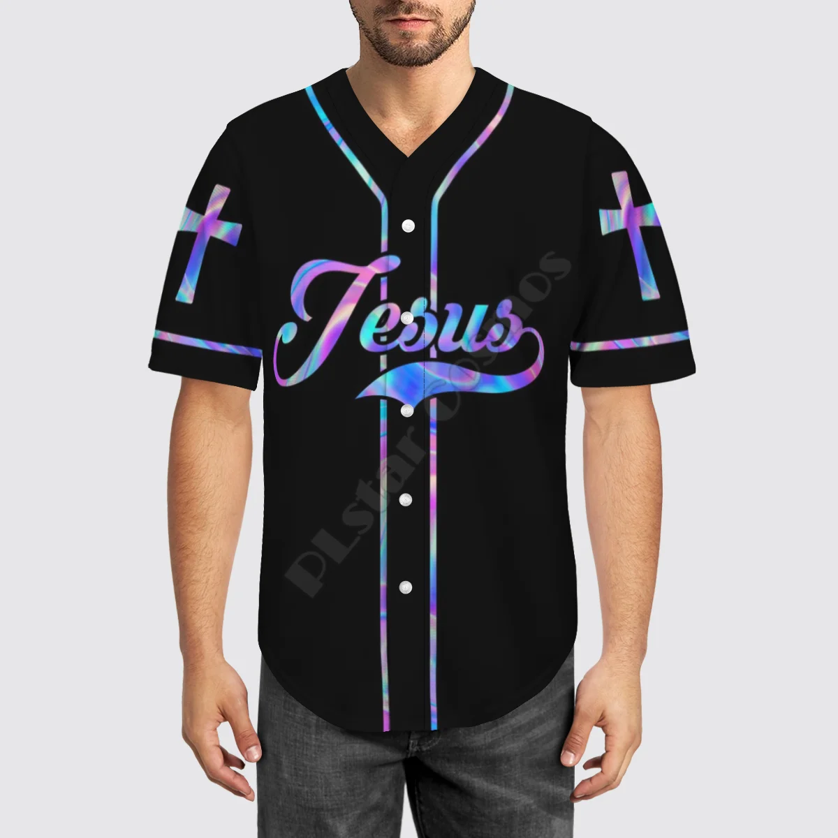 Мужская футболка с принтом бейсбола летняя повседневная рубашка в стиле хип-хоп