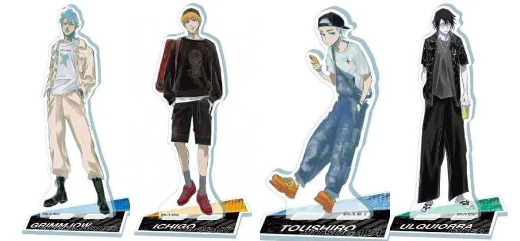 Аниме отбеливатель Kurosaki ichigo Inoue Orihime фигурка на акриловой подставке дисплей