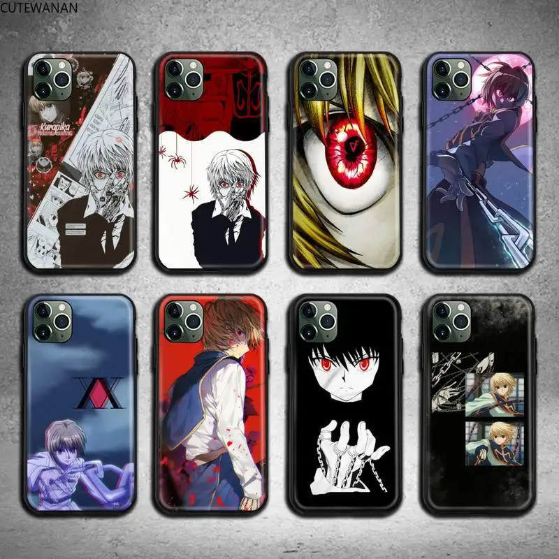 

Hunter X Hunter Kurapika Phone Case For iphone 12 11 Pro Max Mini XS Max 8 7 6 6S Plus X 5S SE 2020 XR cover