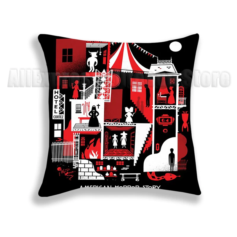 Американский ужас искусственный чехол AHS 1984 для дивана автомобиля украшение дома