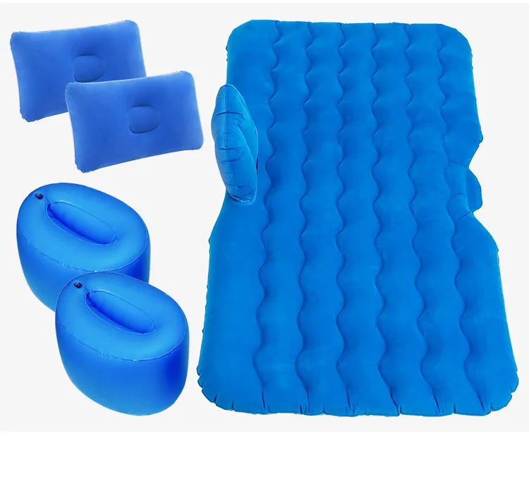 

Car Air Mattress Travel Bed Inflatable Back Seat Cover Mattress Air Bed Multi Functional Sofa Pillow Outdoor Camping Mat Cushion