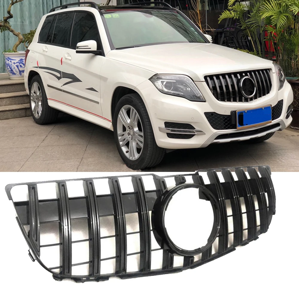Передний гриль GLK GT решетка для Mercedes Benz GLK класс GLK250 GLK300 GLK350 2013- рестайлинг передний бампер решетка