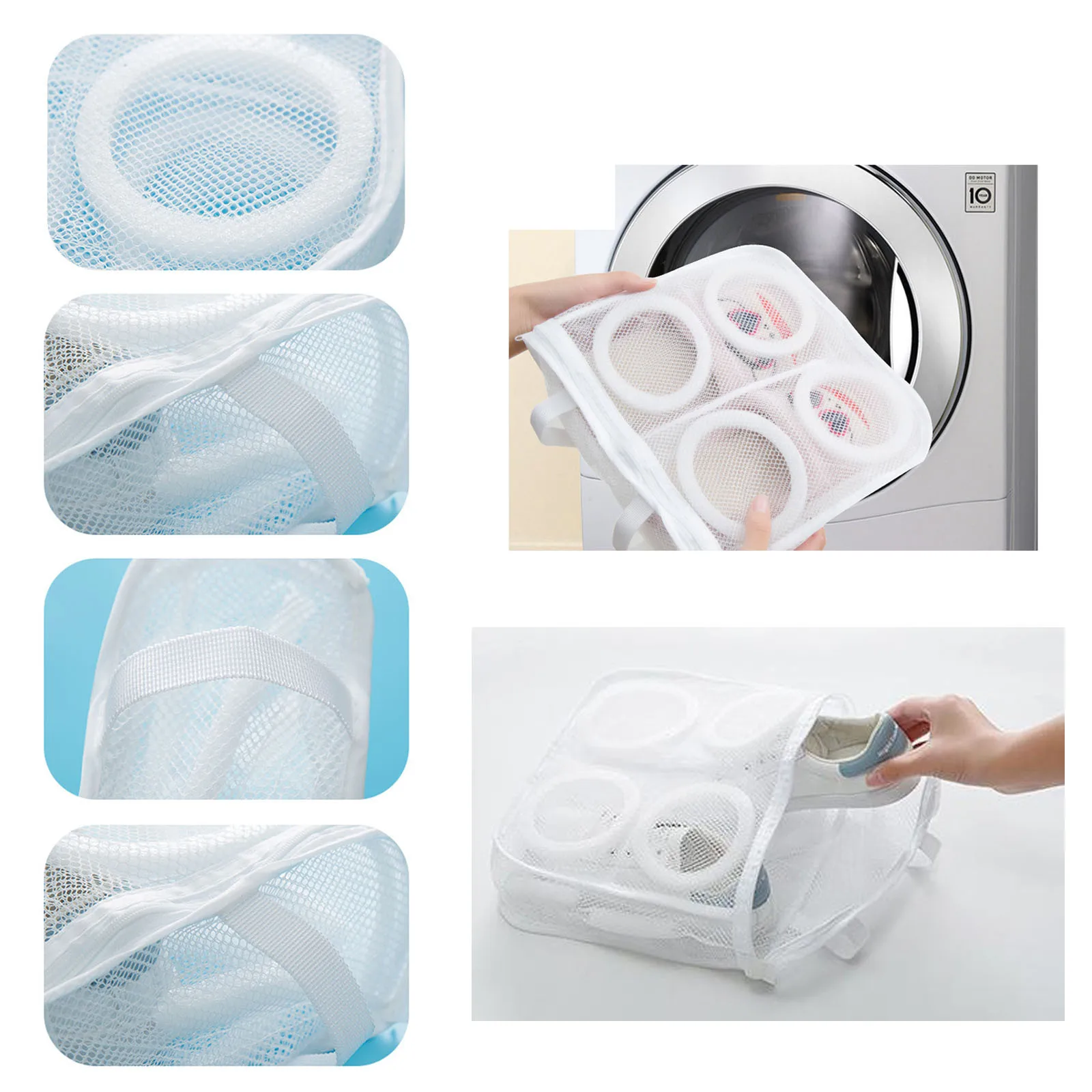 Мешок с сеткой для обуви мешок стирки нижнего белья органайзер бюстгальтеров