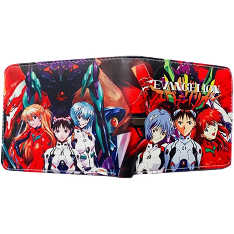 Новый аниме Neon Genesis Евангелион Eva студенческий кошелек Ayanami ei для девочек короткий