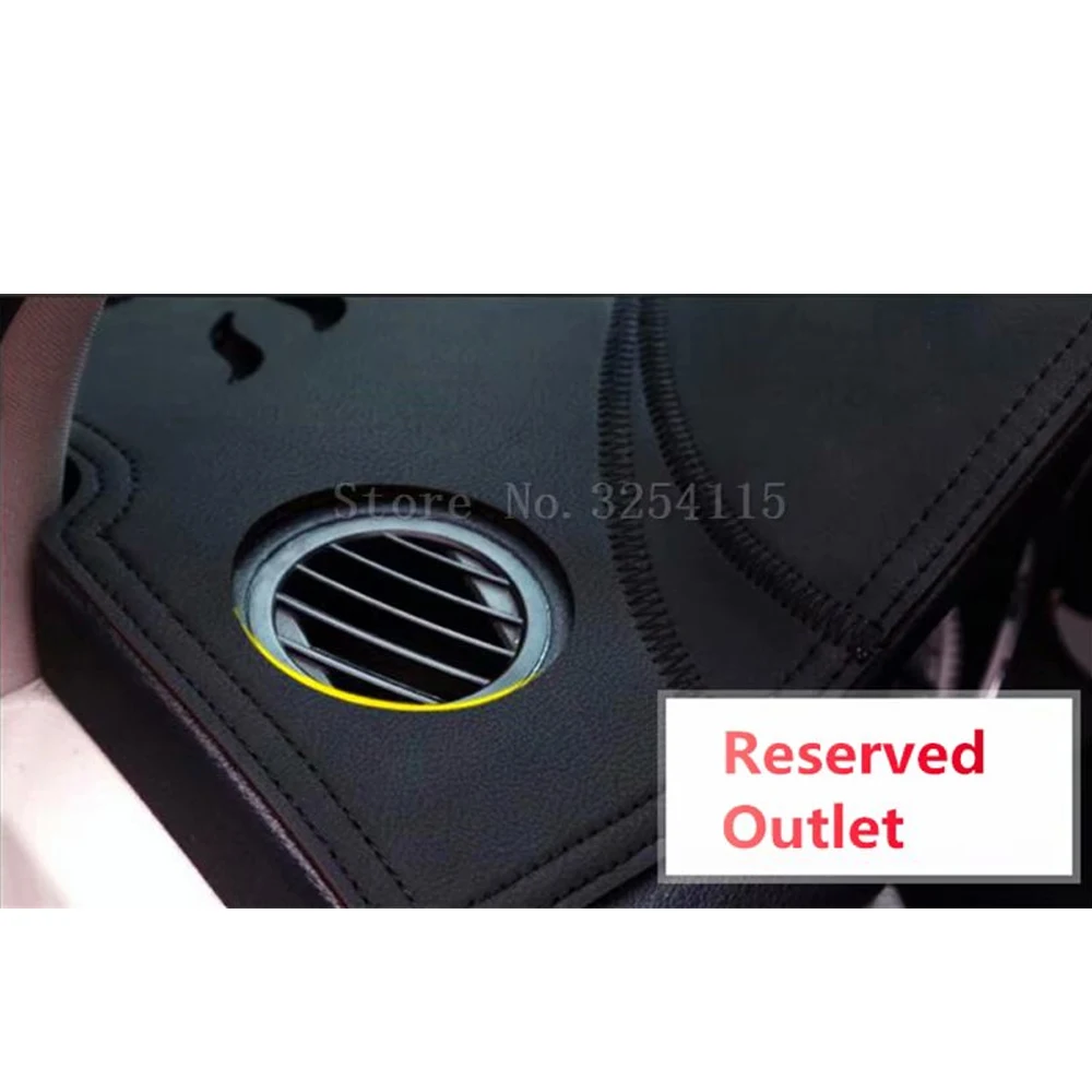 Из искусственной кожи Dashmat коврик для приборной панели аксессуары стайлинга