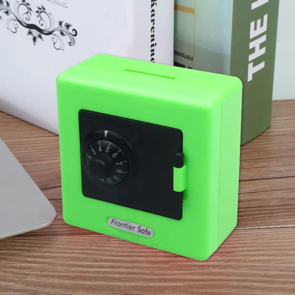 Password Lock Coin Savings Storage Box Money Cash Child Bank Safe Piggy Christmas Gift #5 | Дом и сад