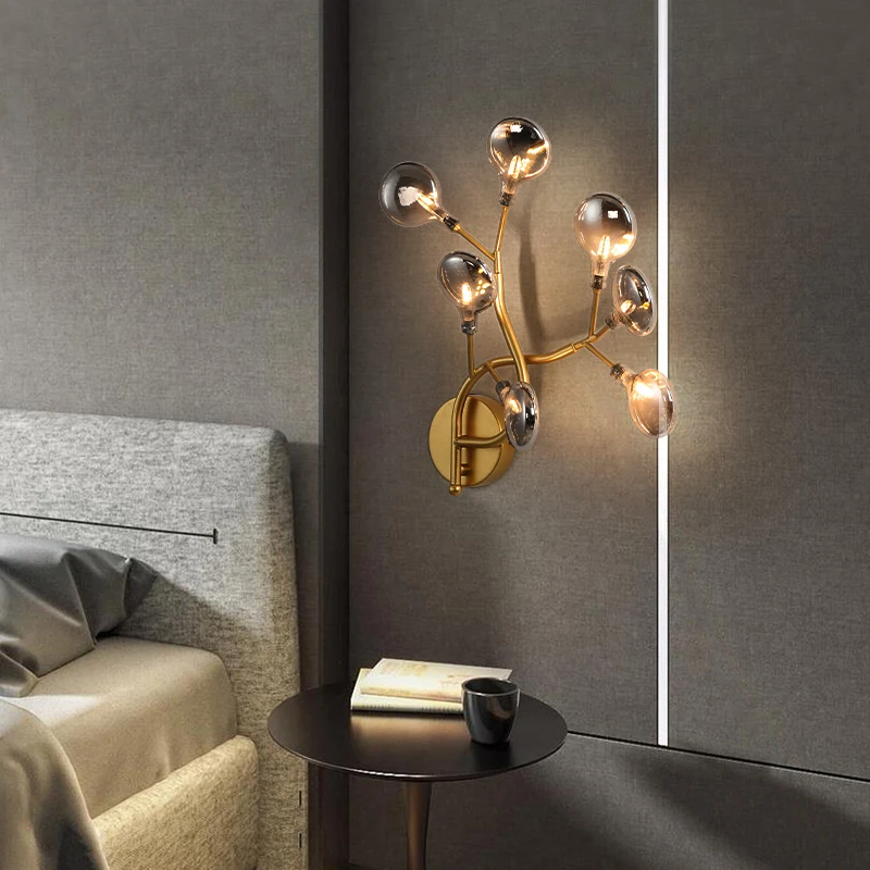 저렴한 따뜻한 Led 반딧불 벽 램프 Sconce 현대 어린이 룸 Led 벽 조명 거실 아트 살롱 바 포치 램프 홈 장식 Wandlamp 구매 따뜻한 Led 반딧불 벽 램프 Sconce 현대 어린이 룸 Led 벽 조명 거실 아트 살롱 바 포치 램프 홈 장식 Wandlamp