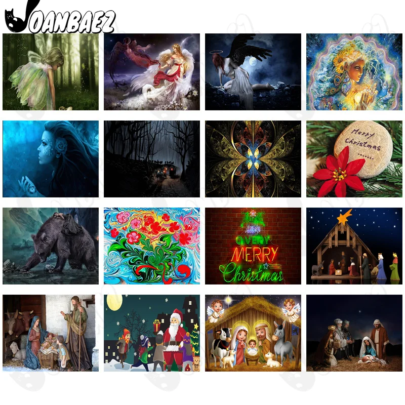 

Elf Christmas Diamond Painting 5D Diy Mural Santa Claus Diamond Inlaid Home Room Decoration Accessories