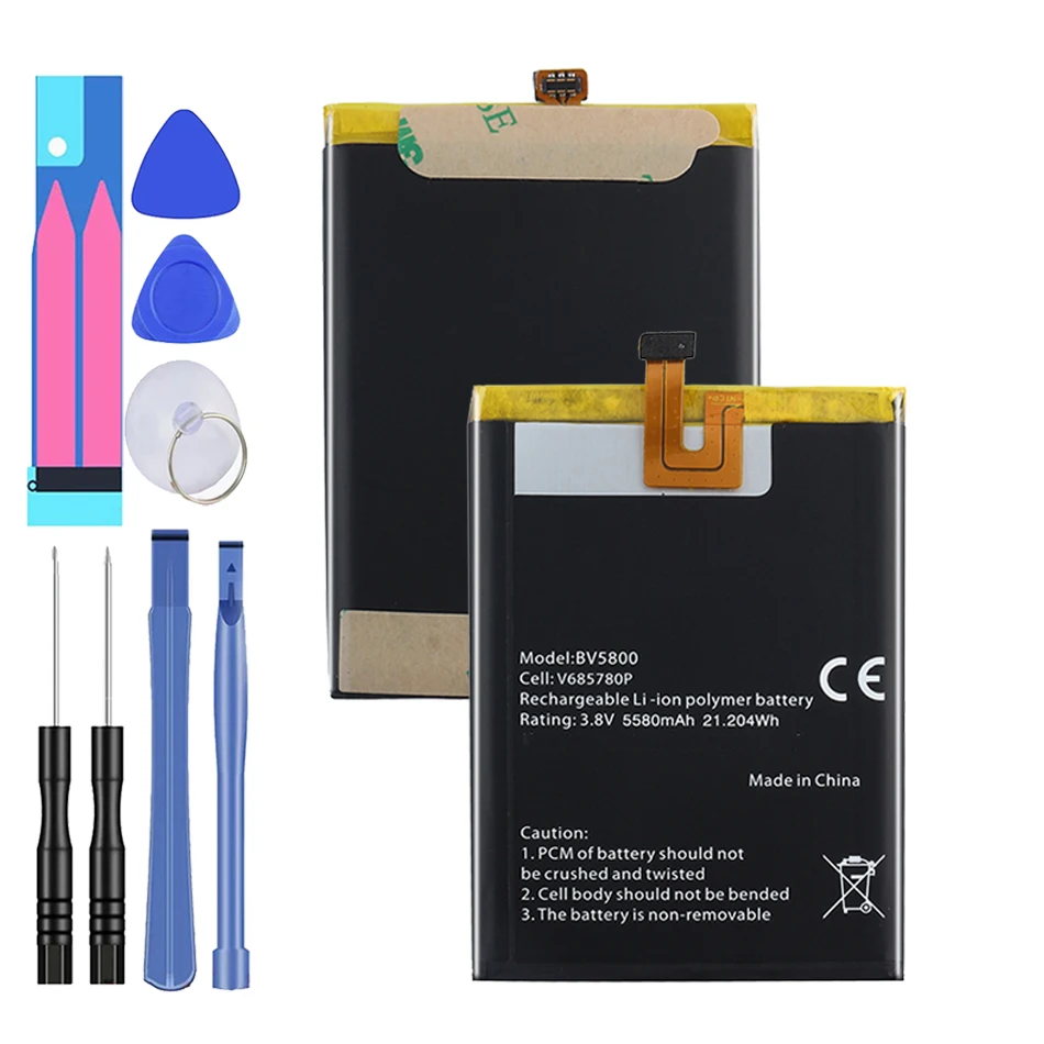 

5580MAH Replacement Battery For Blackview BV5800 / BV5800 Pro BV5800Pro