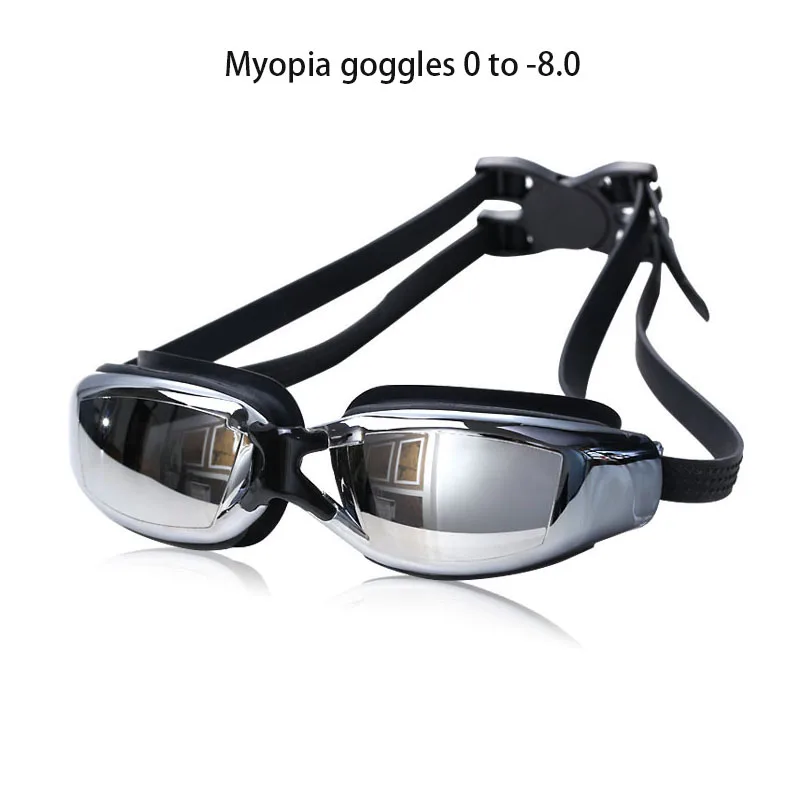 

Professional Myopia Swimming Glasses Men Arena Diopter Swim Eyewear Anti Fog Swimming Goggles