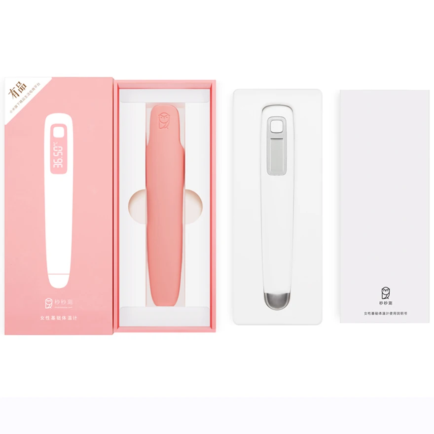Female Thermometer Xiaomi Miaomiaoce женский базовый термометр, датчик, умное приложение, контроль для женщин, подготовка беременных, контроль температуры - Цвет: Female Thermometer