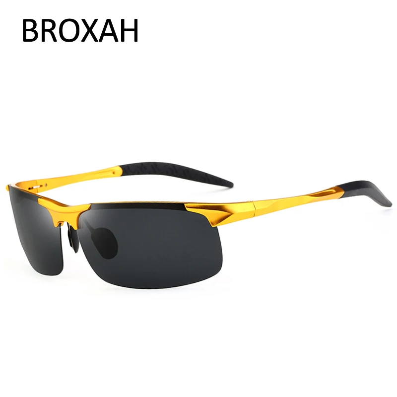 Мужские поляризованные очки ночного видения мужские брендовые солнцезащитные