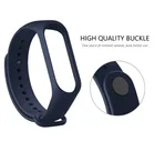 Оригинальные силиконовые ремешки для Mi Band 4, сменные ремешки для Xiaomi mi band 4 3, ремешки для Miband 4 Miband 3