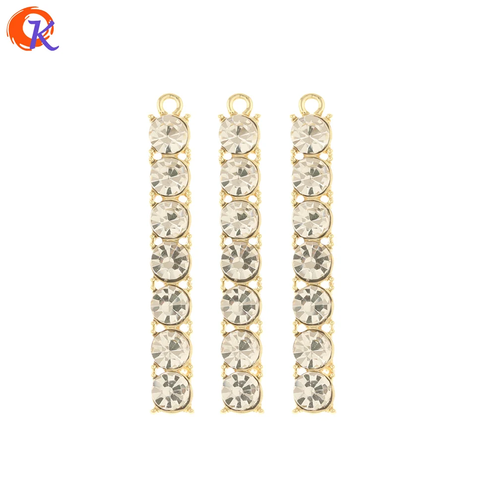 Дизайн сердечника 50 шт 6*43 мм ювелирные аксессуары/Стразы кулон/форма