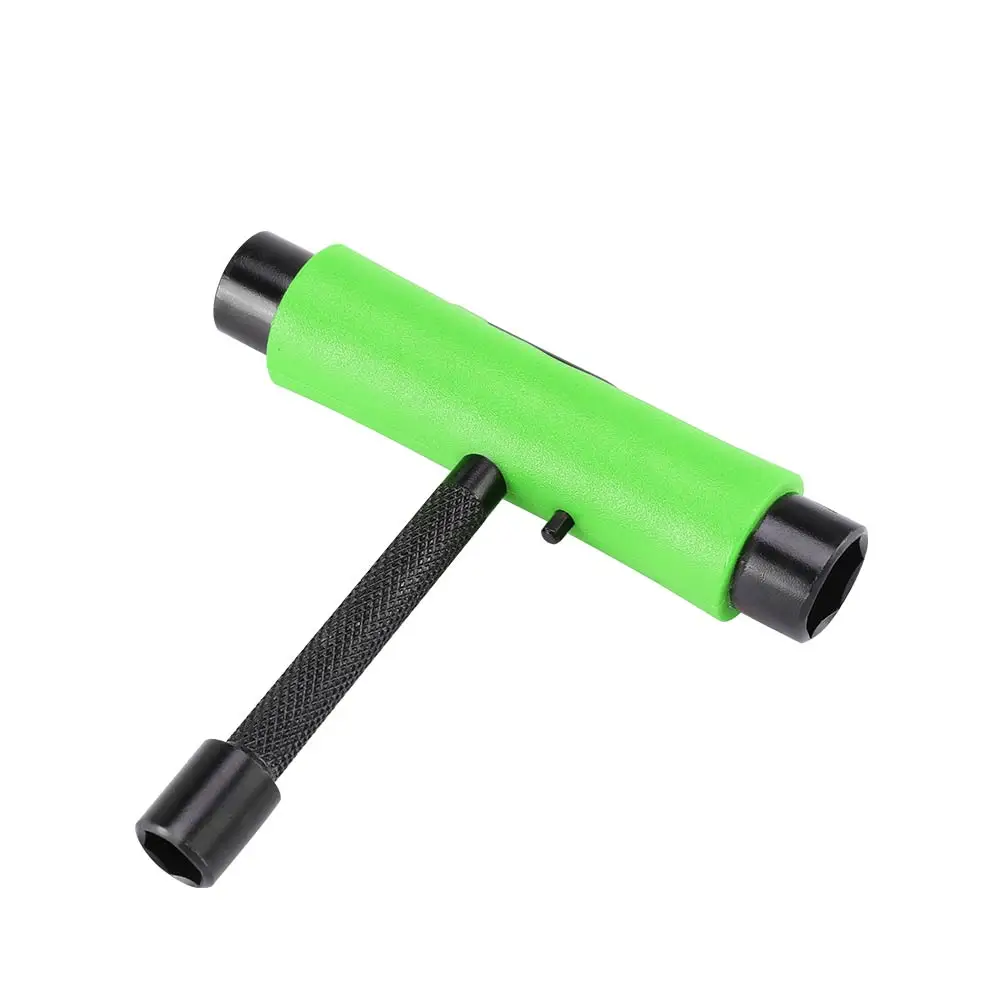 

T-Type Skateboard Tool Professional High Quality All In One Screwdriver Socket Multifunction Skate T-Tool Mini Kick Scooter Tool