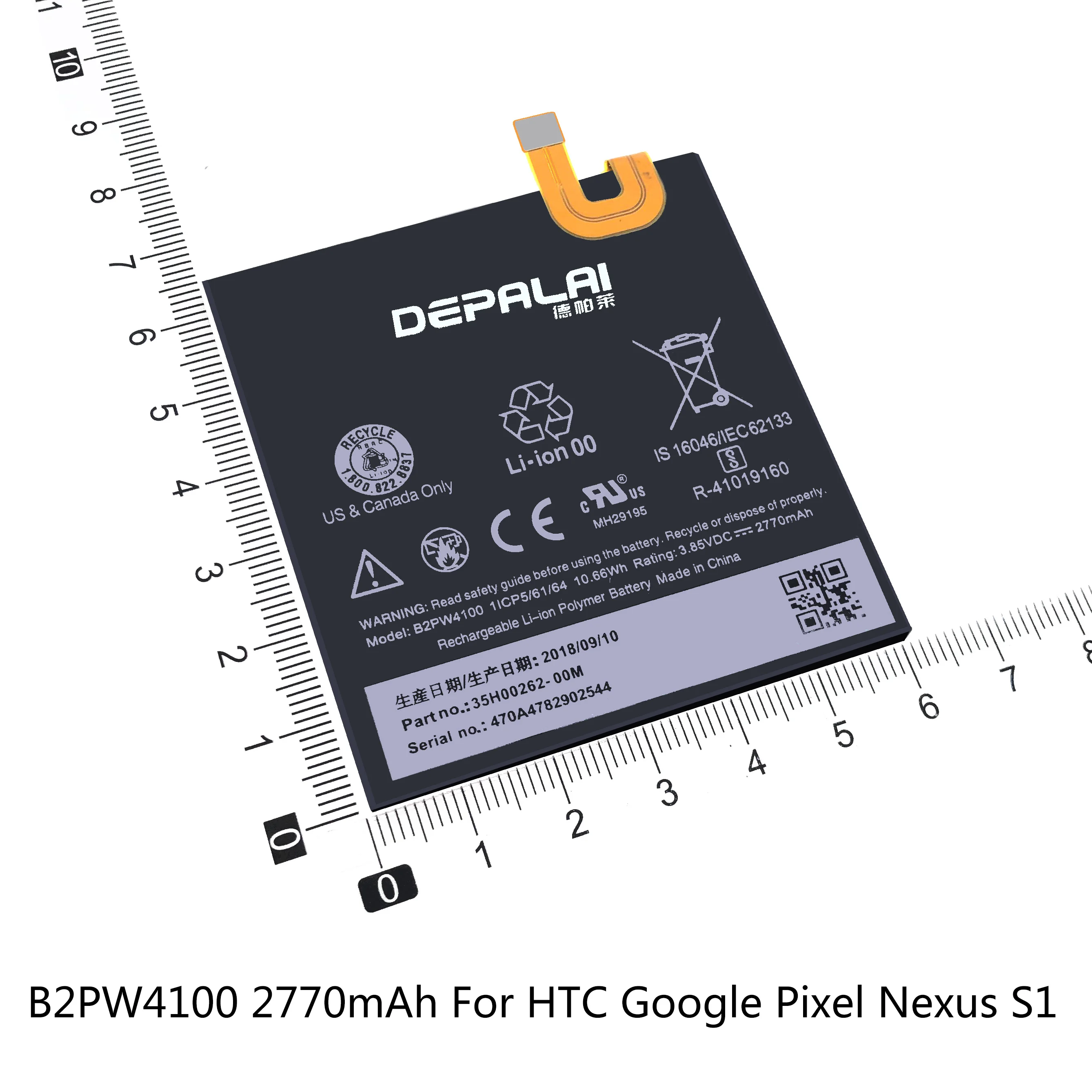 Аккумулятор B2PW2100 B2PW4100 BG2W G011A-B для HTC Google Pixel XL 5 &quotNexus M1 Nexus S1 Pixel2 2B Pixel2B | Мобильные
