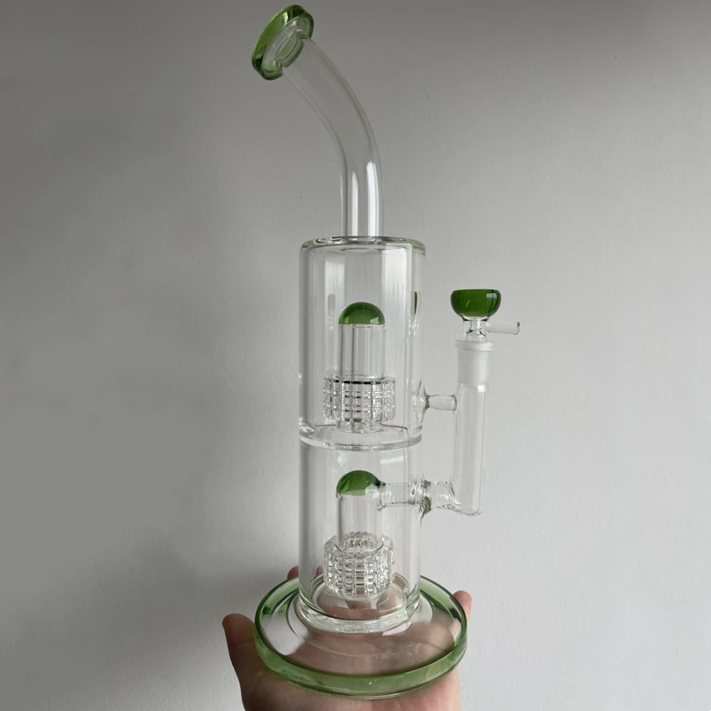 

14 inch heavy Glass tube oil trap glass filter