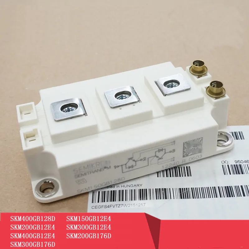 IGBT модуль SKM400GB128D SKM150GB12E4 SKM200GB12E4 SKM300GB12E4 SKM400GB12E4 SKM200GB176D SKM300GB176D