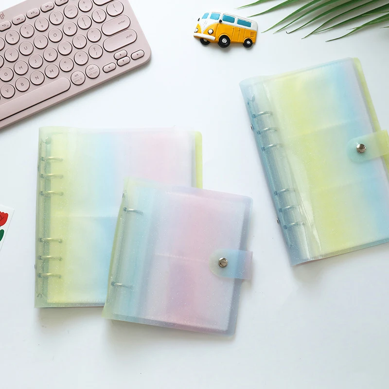 

Rainbow Color Gradient Color Albums Convenient Plug-in Loose-leaf Photo Albums Popular Beautiful Contracted Star-chasing Supply