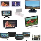 Миниатюрный Кукольный домик сделай сам, Телевизор с широким экраном, плоская панель, ЖК-телевизор, Классические игрушки для ролевых игр, детская мебель, игрушки