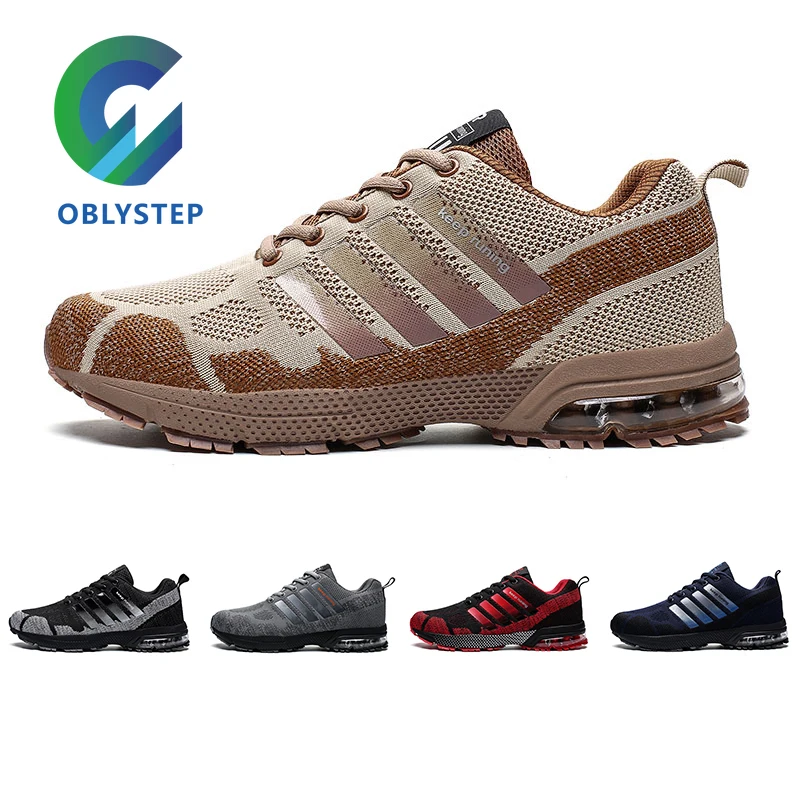 

OBLYSTEP 2020 Men's Casual Shoes Lightweight Breathable Couple Jogging Outdoor Sports Ladies Air Cushion