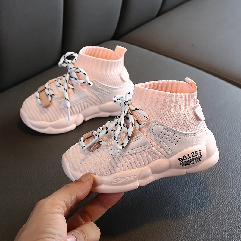 Детские кроссовки для мальчиков и девочек дышащие мягкие удобная дышащая