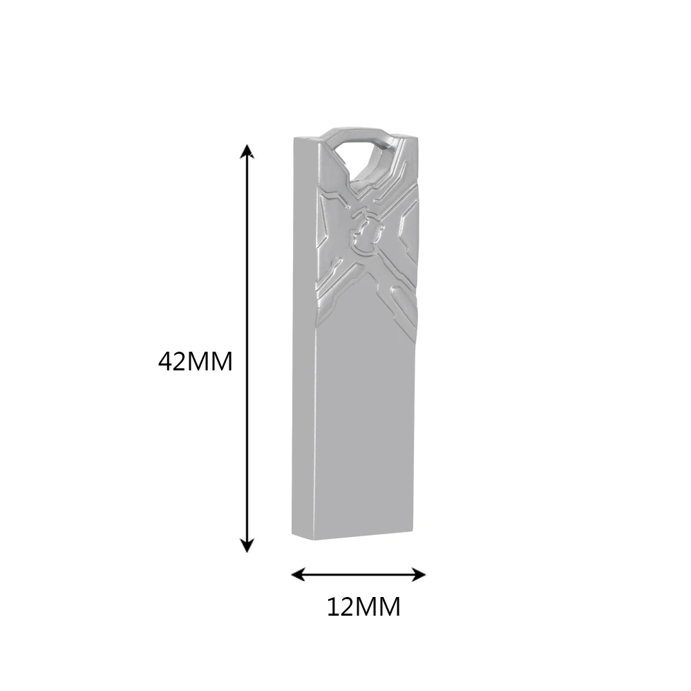 

USB 2.0 flash drive Metal pendrive 128GB 64GB 32GB 16GB 4GB memorias flash pen drive memory (free custom logo) external storage