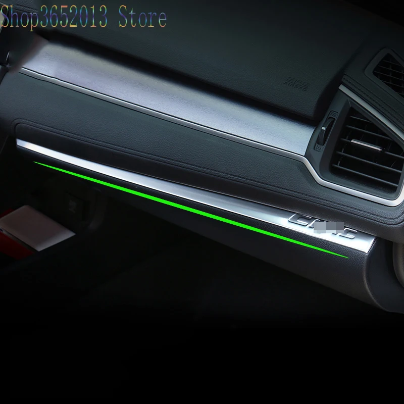 Стайлинг автомобиля подходит для Honda Civic 4DR Sedan 2016 2020 отсек из нержавеющей стали