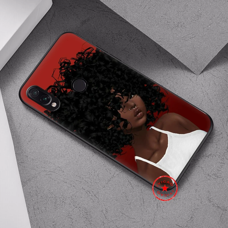 Black Girl Magic Melanin Soft Case for Xiaomi Redmi Note 8 7 6 5 Pro 5A 4X Prime Silicone |