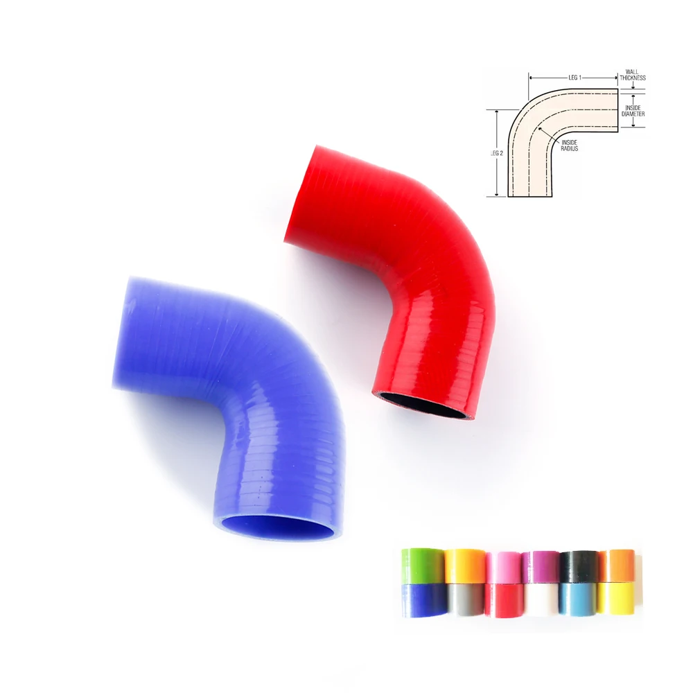 90 градусов 80 мм 3 15 &quotсиликоновый соединитель для локтя турбошланг | Автомобили и