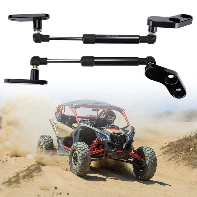 

UTV Accessories Aluminum Anodized Door Opener Sets for Can-Am CanAm Can Am Maverick X3 2/4 Doors 4X4 2017-20