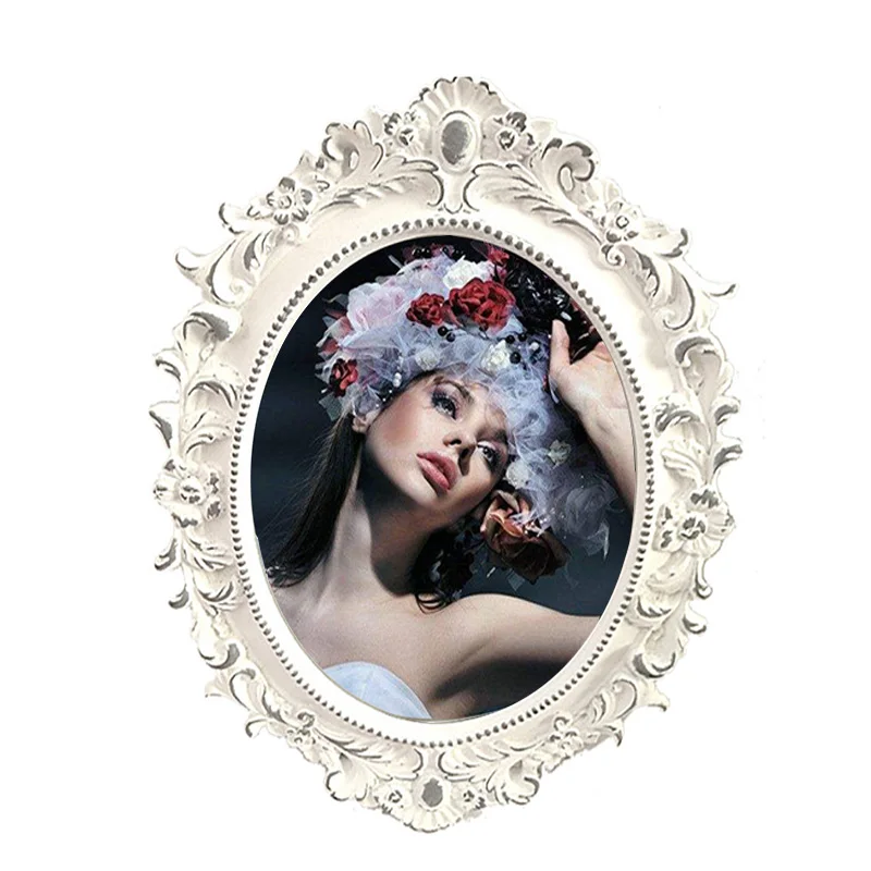 Фоторамки из смолы в виде цветка розы европейские скандинавские украшения