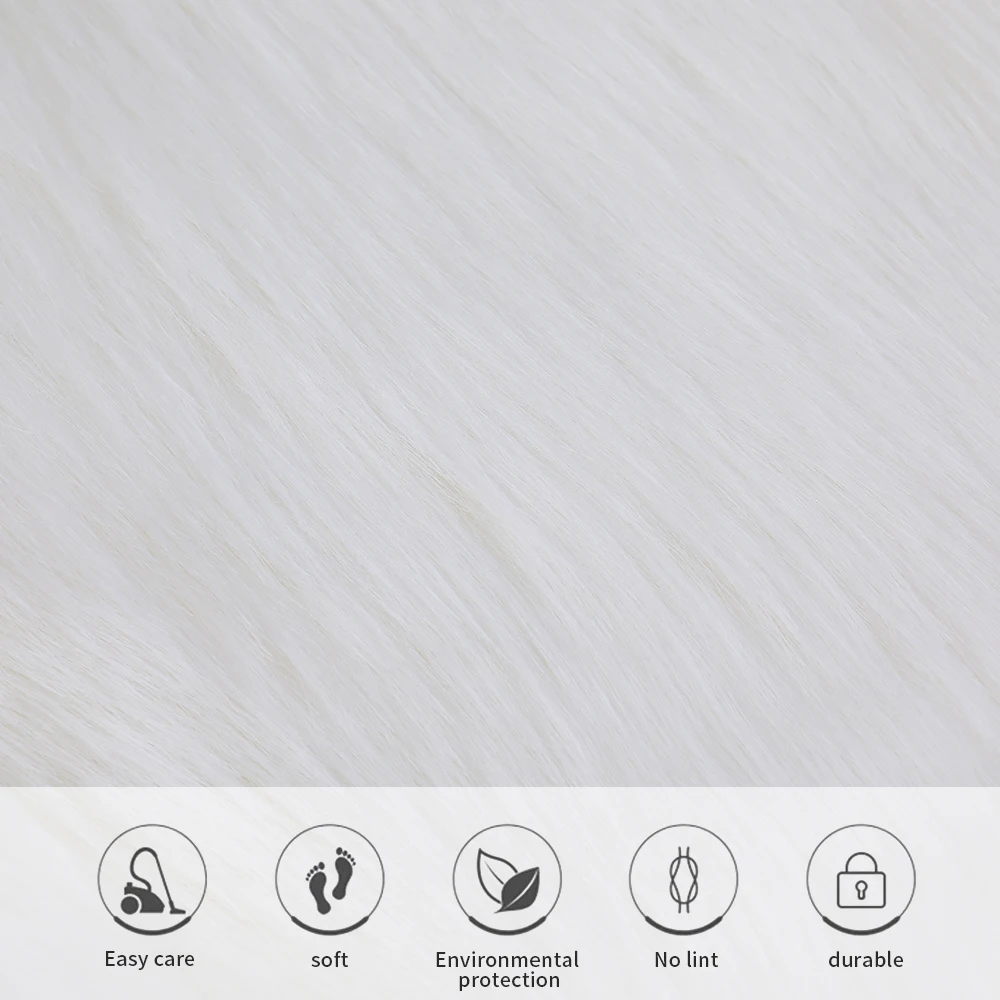 Квадратный Чехол для стула из искусственной овчины подушка сиденья теплые