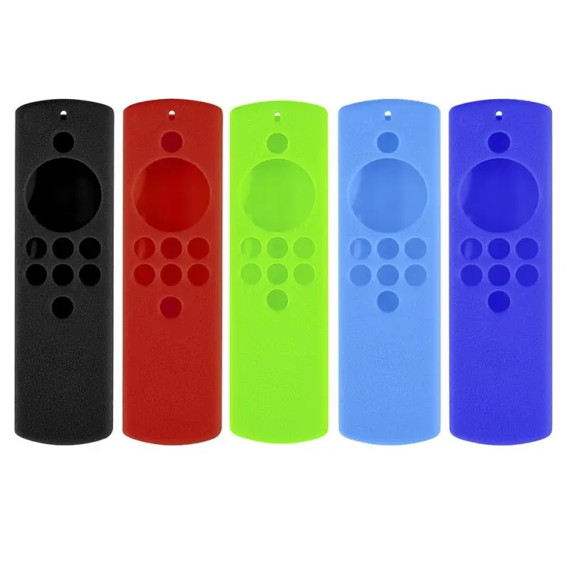 

TV Remote Control Case Shockproof Anti-fall Silicone Skin Cover Protective Case for Alexa Voice Remote Lite Remote Accessories