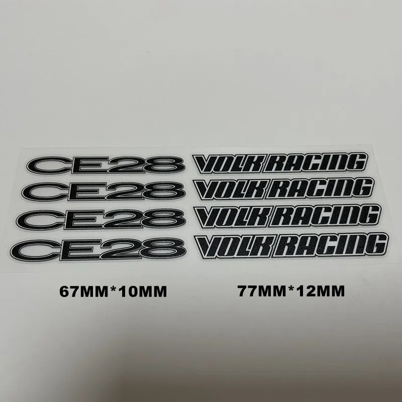 Наклейка на обод автомобиля RAYS VOLK TE37 CE28 RACING WORK ADVAN ENKEI SSR WEDSSPORT, украшение из ПВХ, наклейка на колесо, wa