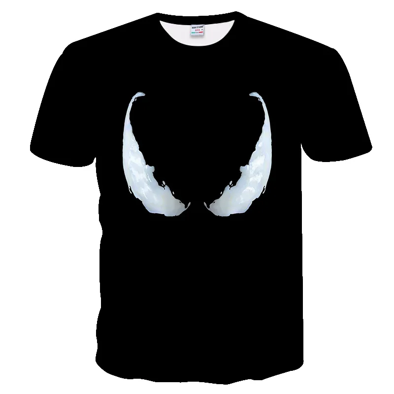 

2021 summer new men's personality T-shirt flash 3D printing T-shirt fashion short-sleeved T-shirt