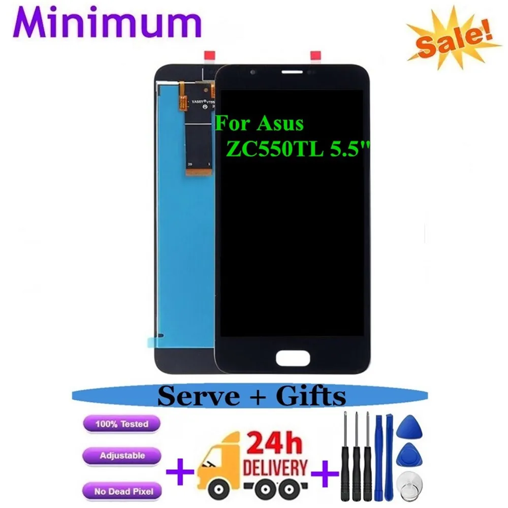 ЖК дисплей для ASUS ZenFone 4 Max Plus ZC550TL 5 дюйма сенсорный экран дигитайзер в сборе