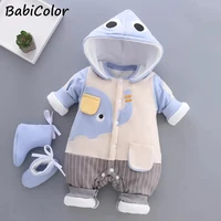 winter newborn rompers baby clothes for girls and boys jumpsuit kids costume infant overalls clothing