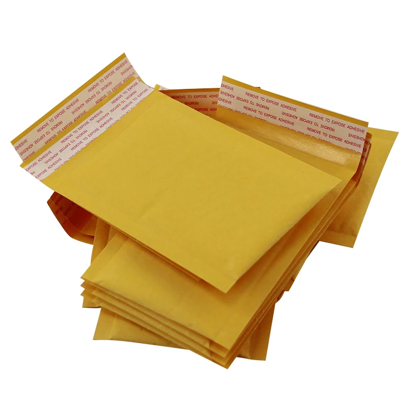 

20X Bubble Mailers Padded Envelopes Packaging Shipping Bags Kraft Bubble Mailing Envelope Bags 110x150mm & 140x160mm