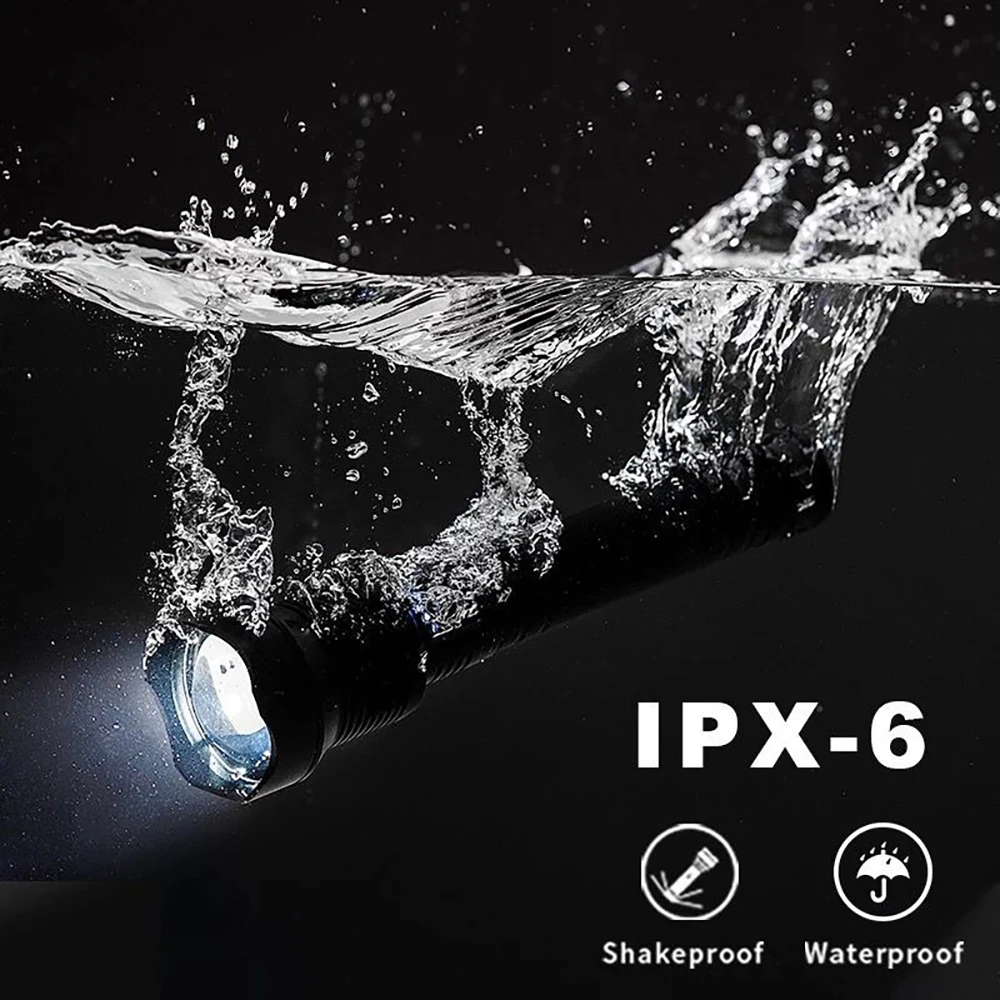 Супер мощный светодиодный фонарик XHP70.2 Usb Xhp50 перезаряжаемые тактические