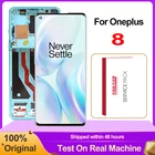 Оригинальный 5,5-дюймовый ЖК-дисплей для OnePlus 8 AMOLED дисплей для 1 + 8 IN2013 IN2017 IN2010 Замена