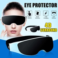 electric eye massager mask migraine eye vision improvement forehead eye care glasses massager vibration eye magnetic therapy