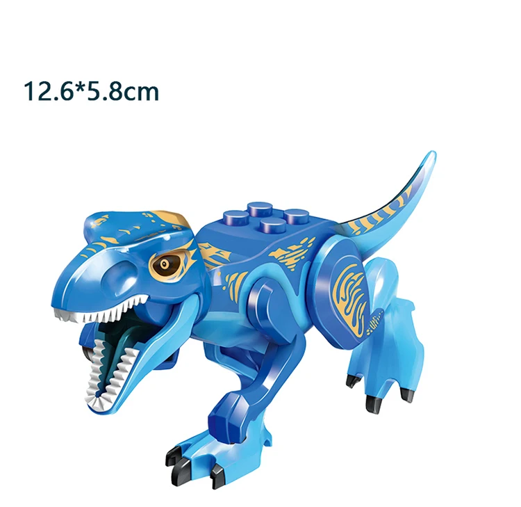 

Jurassic Dinosaur Building Blocks Toys Park Compatible Major Brand Gifts Simulation Animal Rex Raptor