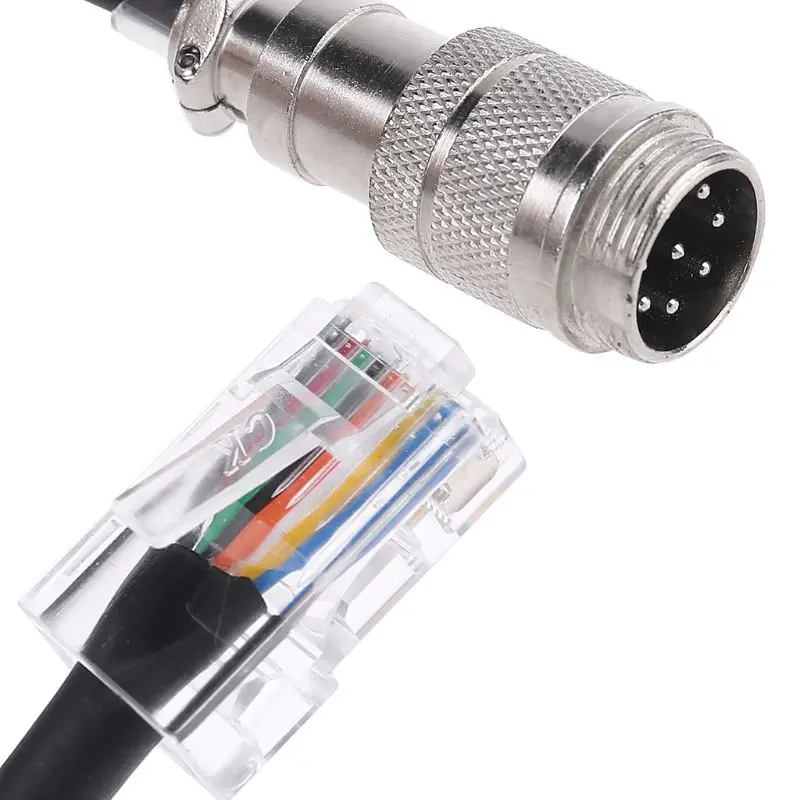 

8Pin к RJ-45 модульный разъем микрофонный кабель адаптер для Yaesu микрофон MD-200 MD-100